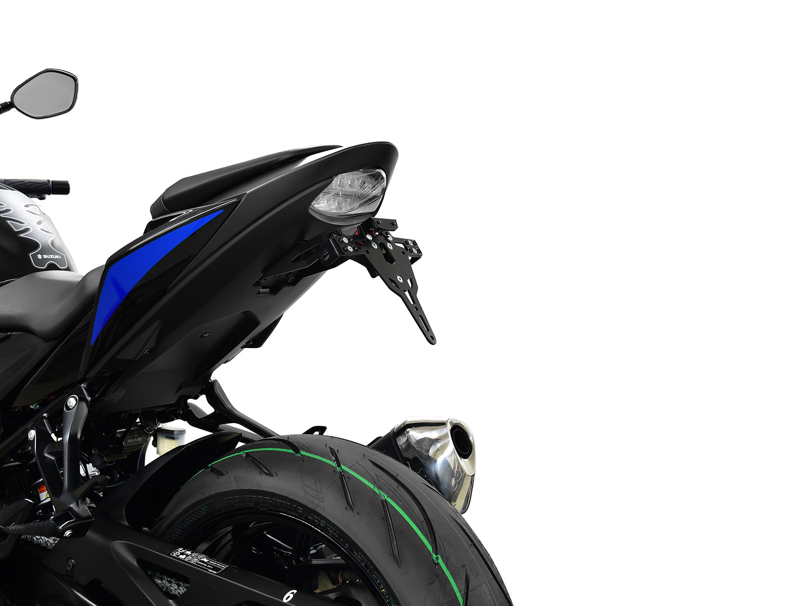 Kennzeichenhalter passend für Suzuki GSX-S 750 2017-2024 - Kama Bike Parts