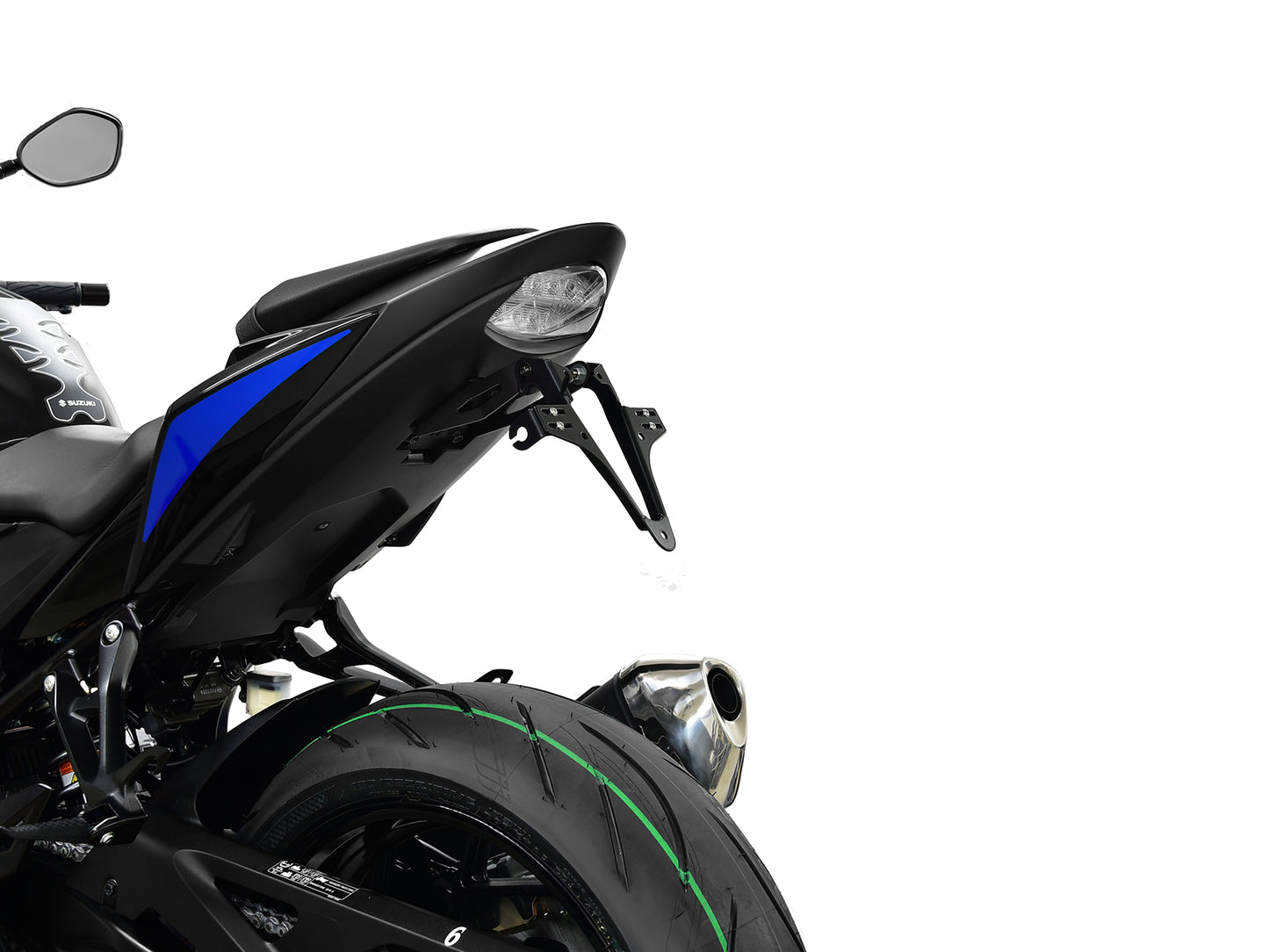 Kennzeichenhalter passend für Suzuki GSX-S 750 2017-2024 - Kama Bike Parts