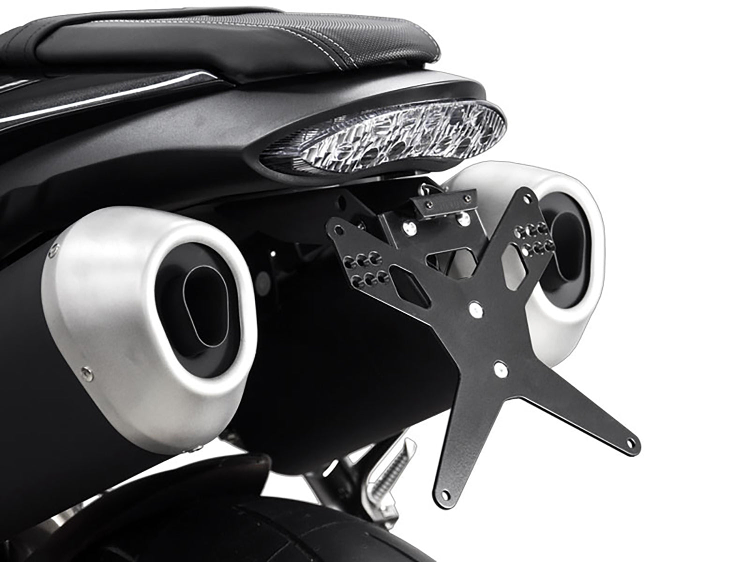 Kennzeichenhalter passend für Triumph Speed Triple 1050 R 2016-2018 - Kama Bike Parts