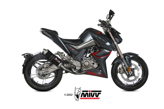 MIVV GP Auspuff Komplettanlage passend für ZONTES ZT 125 U 2021-2024