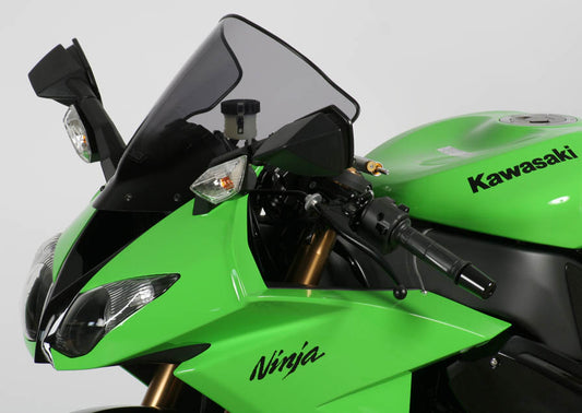 MRA Racingscheibe "R" klar passend für Kawasaki ZX-10R 08-10 / ZX-6R 636 09-18