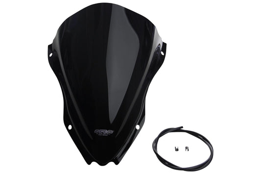 MRA Racingscheibe "R" schwarz passend für Kawasaki ZX-10R 2016-2020