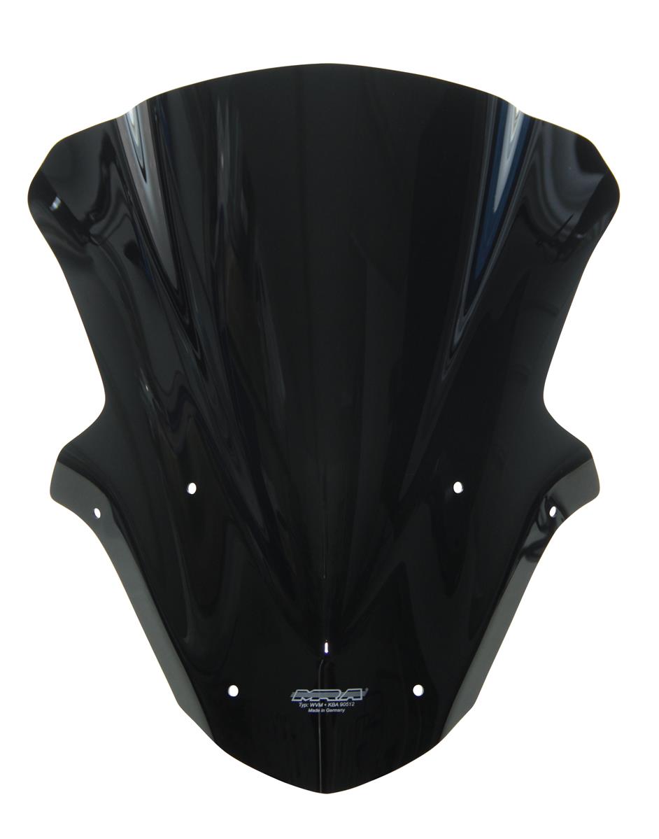 MRA Racingscheibe "R" schwarz passend für Kawasaki ZX-10R 2011-2015