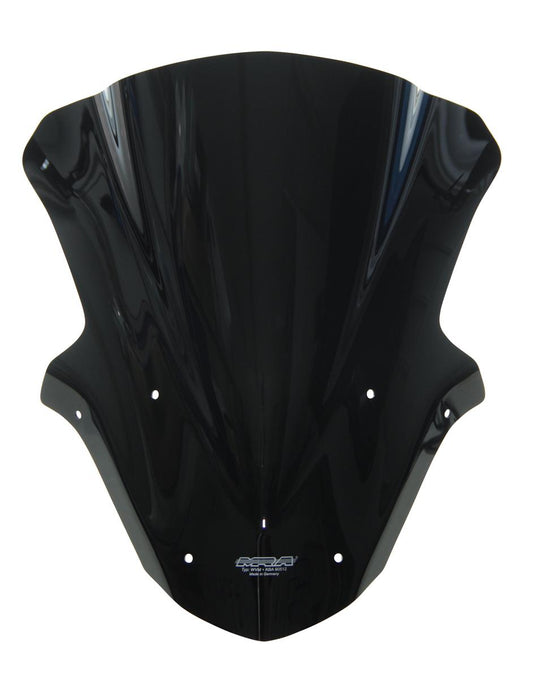 MRA Racingscheibe "R" schwarz passend für Kawasaki ZX-10R 2011-2015