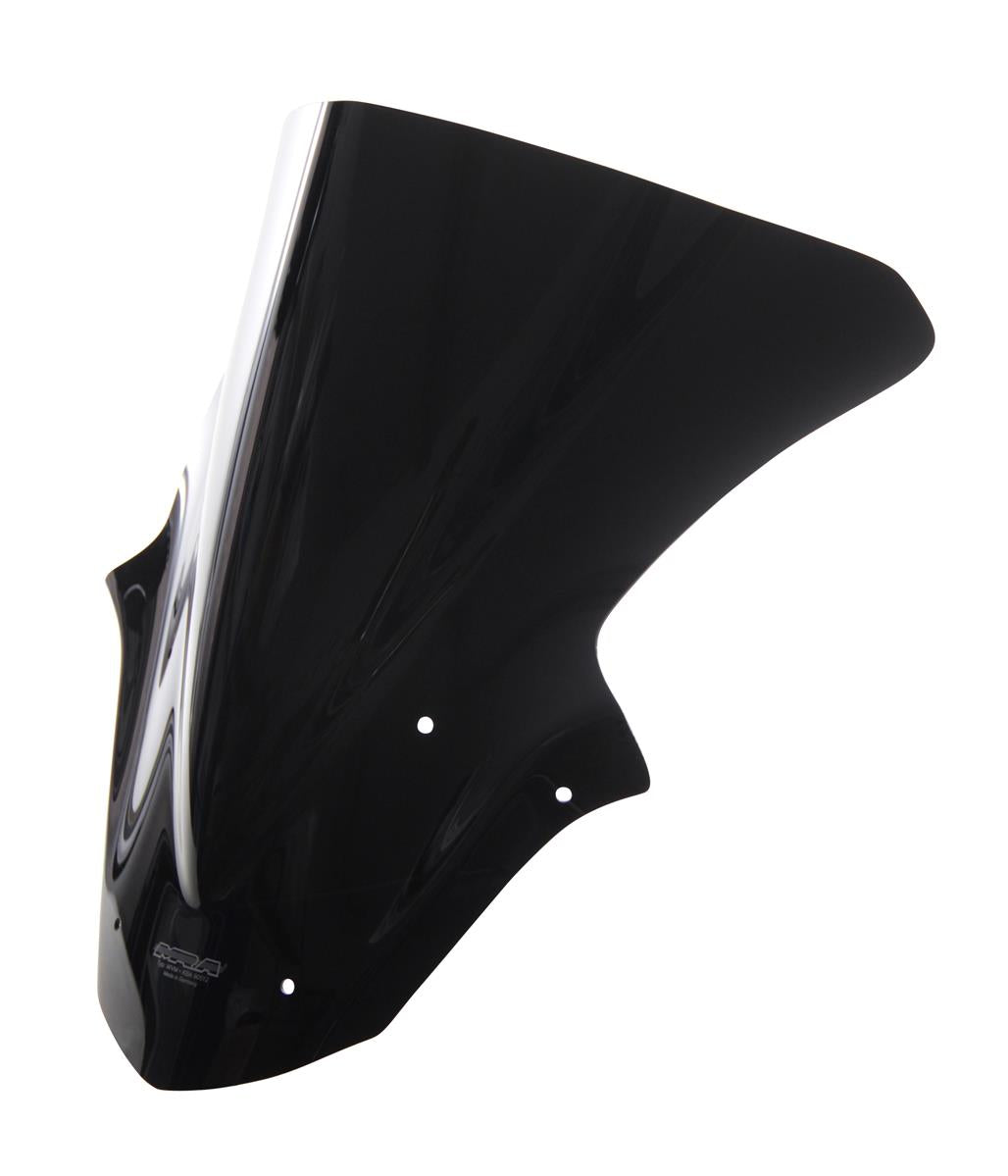 MRA Racingscheibe "R" schwarz passend für Kawasaki ZX-10R 2011-2015