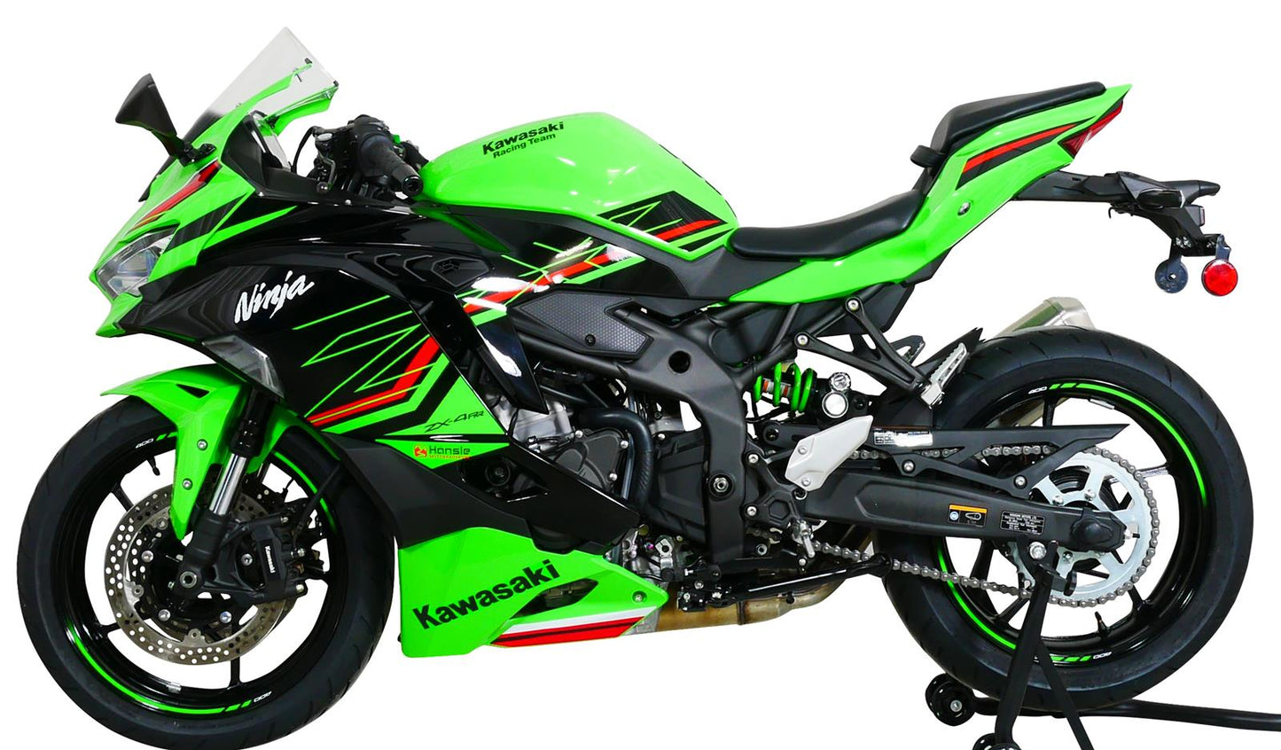 MRA Racingscheibe "R" klar passend für Kawasaki ZX-4 R / ZX- 4 RR 2023-