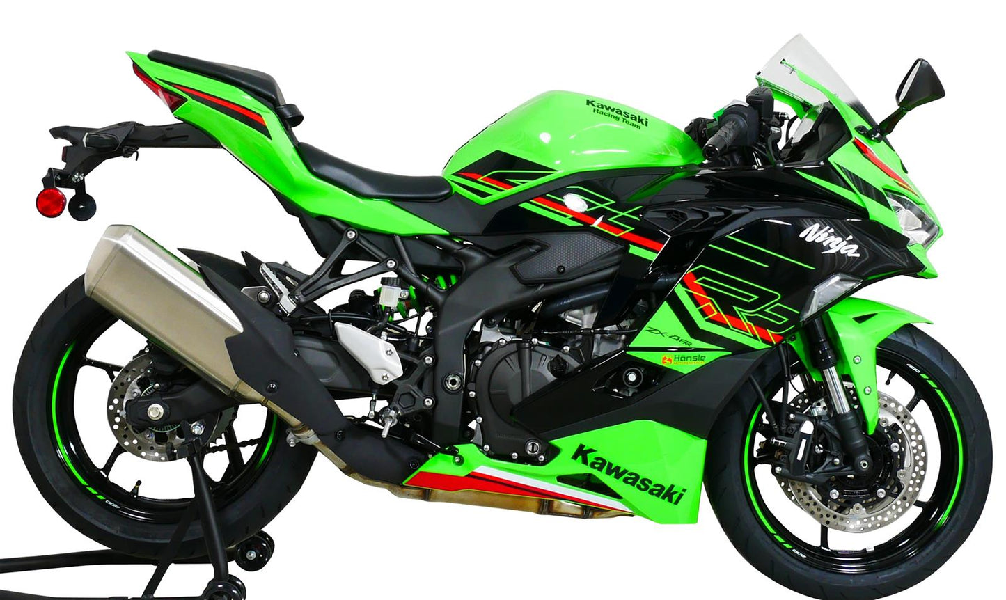 MRA Racingscheibe "R" klar passend für Kawasaki ZX-4 R / ZX- 4 RR 2023-