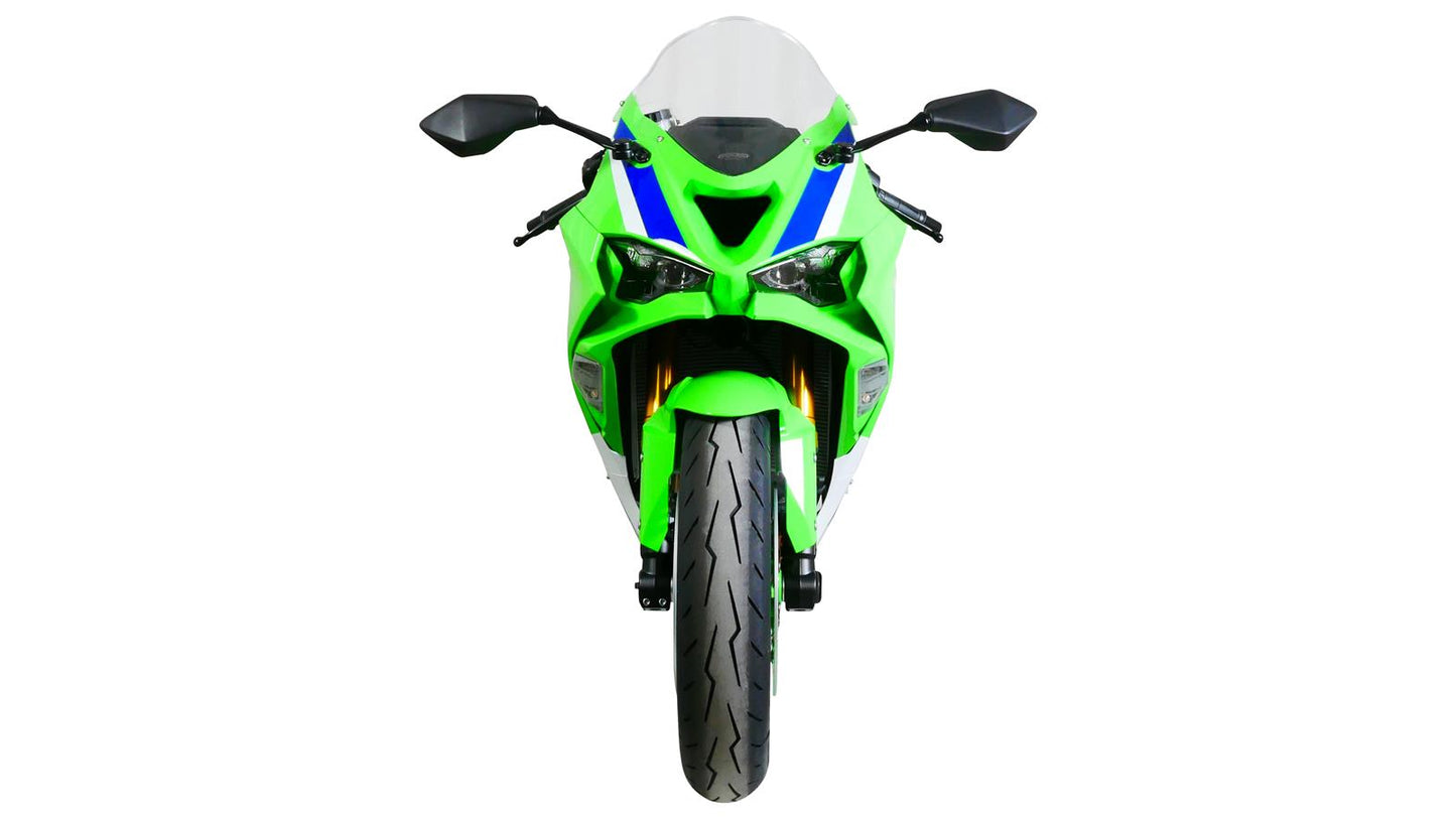 MRA Racingscheibe "R" klar passend für Kawasaki ZX-6R NINJA 2024-