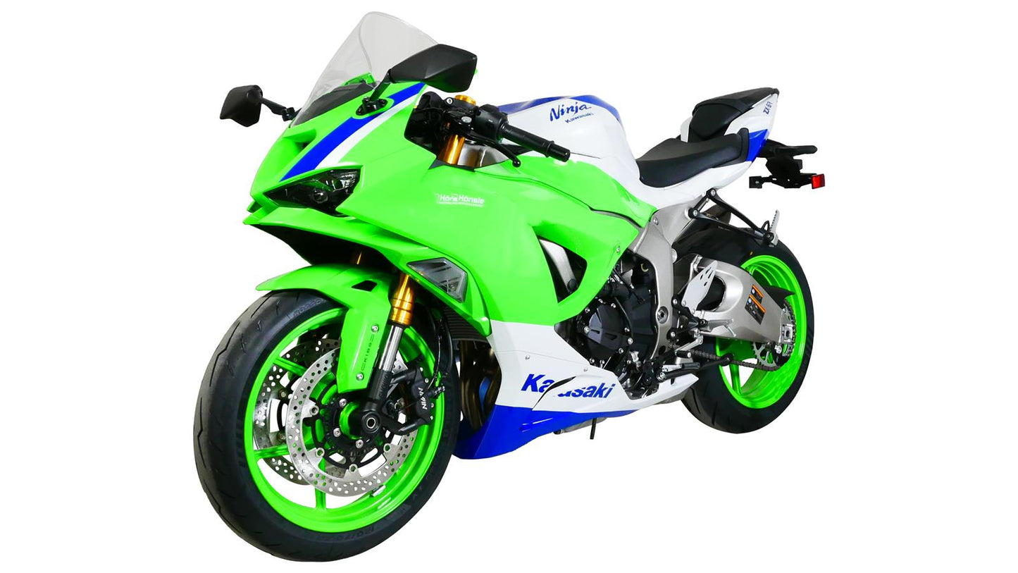 MRA Racingscheibe "R" klar passend für Kawasaki ZX-6R NINJA 2024-
