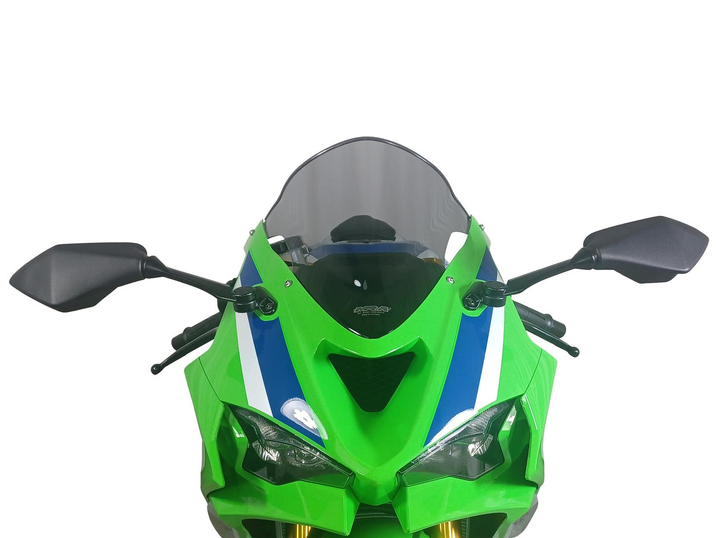 MRA Racingscheibe "R" rauchgrau passend für Kawasaki ZX-6R NINJA 2024-