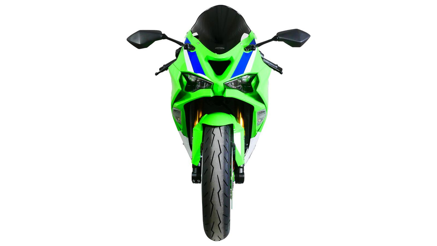 MRA Racingscheibe "R" schwarz passend für Kawasaki ZX-6R NINJA 2024-