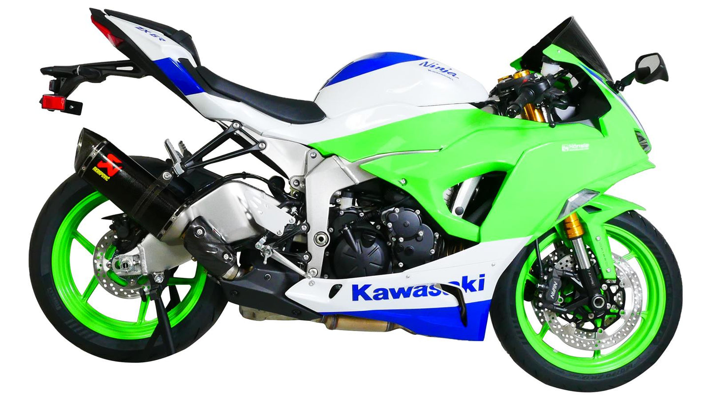 MRA Racingscheibe "R" schwarz passend für Kawasaki ZX-6R NINJA 2024-