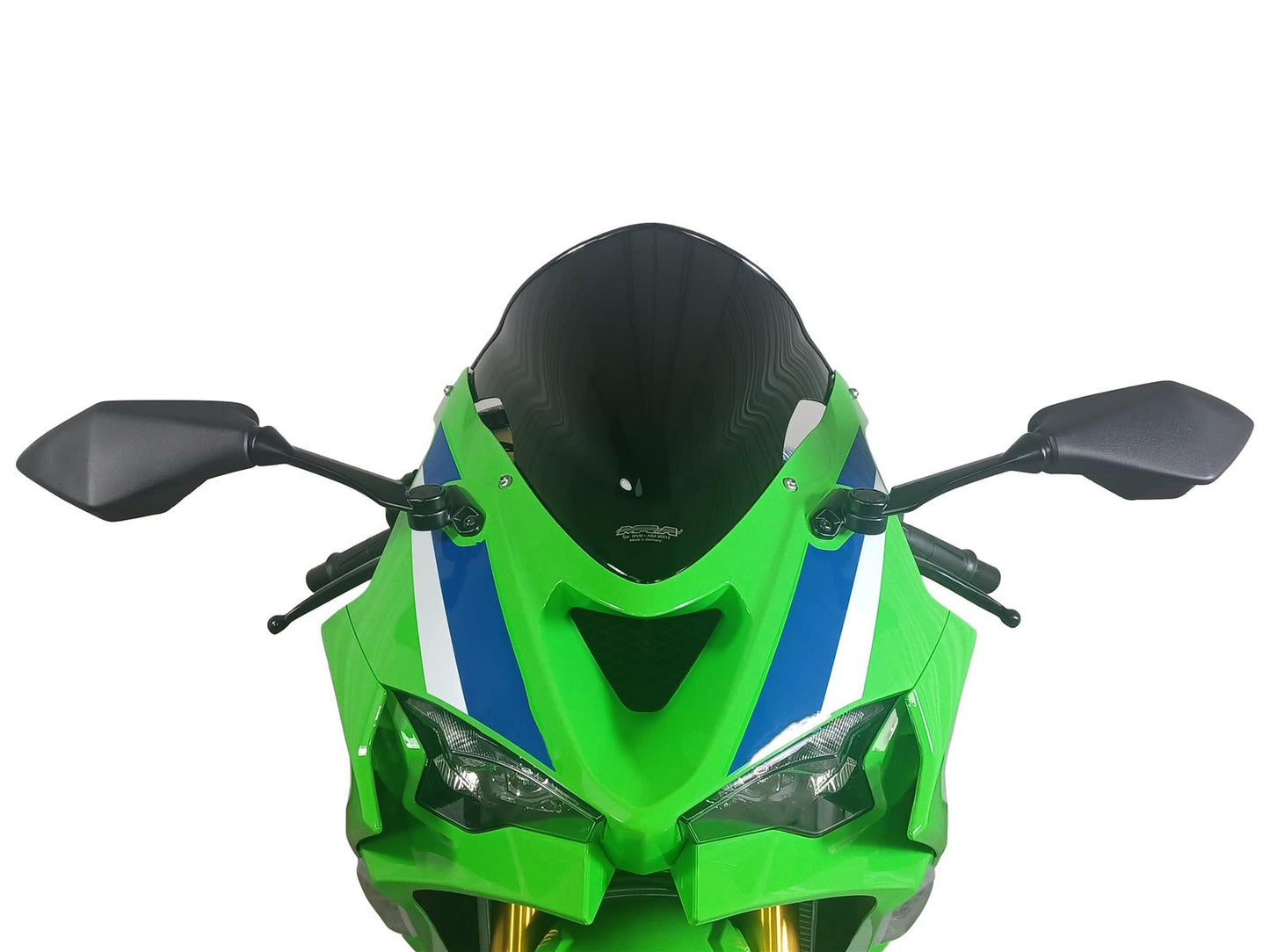 MRA Racingscheibe "R" schwarz passend für Kawasaki ZX-6R NINJA 2024-