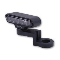 HIGHSIDER LED turn signal with CNC mirror mounting TYPE 2, black