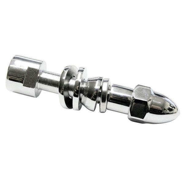 HIGHSIDER Mirror adapter Harley to M10x1.25mm, chrome plated
