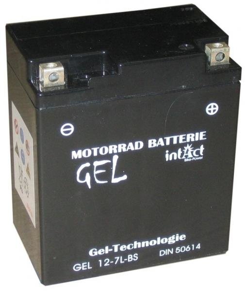 Gel Batterie YTX7L-BS Intact
