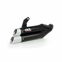 IXIL Hyperlow black XL Auspuff für Yamaha MT-07 XSR 700 (Euro3+4)