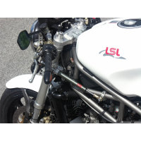 LSL Steering damper kit Ducati Monster/S4 01-, titanium