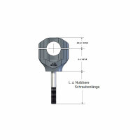 LSL Universal clamp kit GONIA Ã˜ 28.6 mm