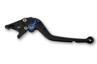 LSL Brake lever Classic R49R, black/blue, long