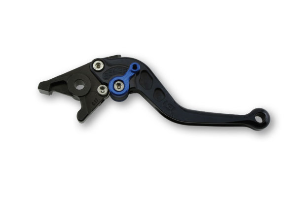 LSL Brake lever Classic R12, black/blue, short