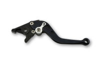 LSL brake lever Classic R50, black/silver, short