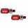 HIGHSIDER CNC LED Rück- Bremslicht Blinker LITTLE BRONX rot getönt E-geprüft Paar