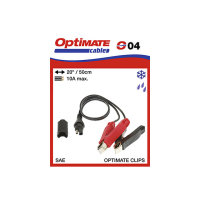 OPTIMATE Connection cable with crocodile clips, SAE plug