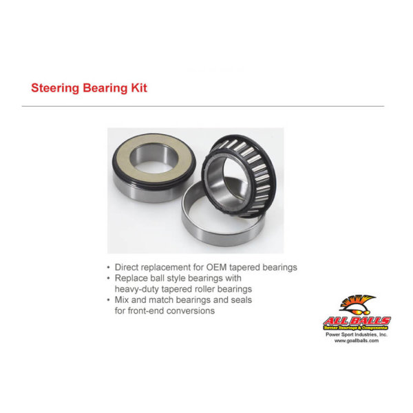 ALL BALLS Steering head bearing kit 22-1029