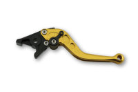 LSL Brake lever R72, short, gold/black