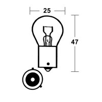 - Kein Hersteller - Incandescent lamp PY21W SilverStyle...