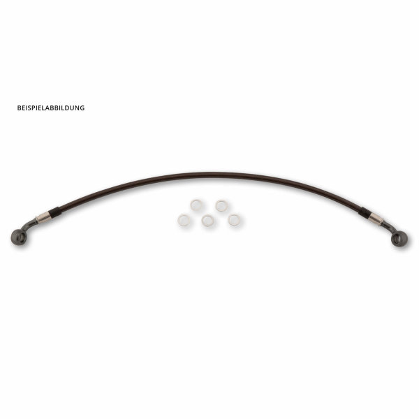 LSL Steel braided brake line rear, BMW 650 F 650 GS Dakar, 01-03 (R13)