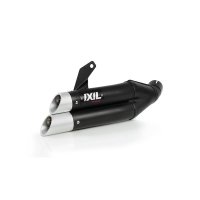 IXIL Hyperlow black XL rear silencer for NC 700 X/S, 12-, NC 750 X/S, Integra, 14-, Euro 3+4