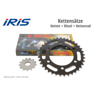 IRIS Kette & ESJOT Räder X-Ring Kettensatz passend für Yamaha YZF R7 2021-