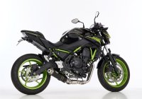 HURRIC Supersport Komplettanlage Auspuff Passend für Kawasaki Z650 2023-2024