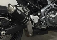Kollektorblende schwarz  Passend für Kawasaki Z900 (70 kW) 2020-2024