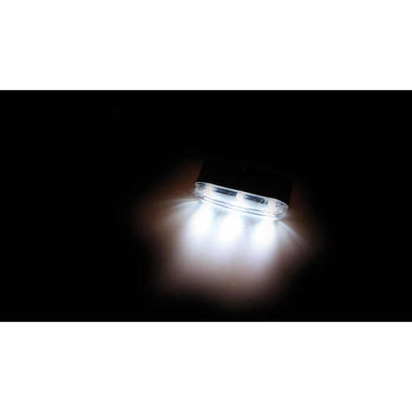 SHIN YO Universal TRI-LED-Standlicht mit Halter und selbstklebender Folie 12V