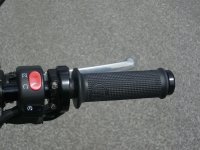 CLUBMAN Handlebar grip rubber 1 inch (25.4 mm), 120 mm,...