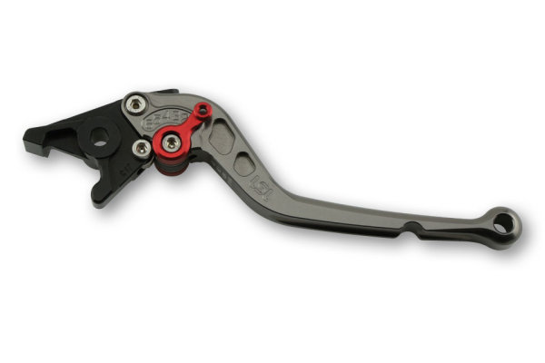LSL Clutch lever Classic L18, anthracite/red, long