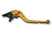 LSL Brake lever Classic R09, gold/red, long