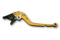 LSL Brake lever Classic R09, gold/silver, long
