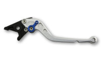 LSL Brake lever Classic R37R, silver/blue, long