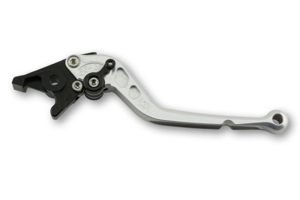 LSL Brake lever Classic R39R, silver/black, long