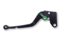 LSL Brake lever Classic R10, black/green, long