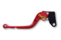 LSL Brake lever Classic R12, red/gold, long