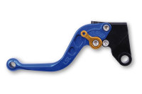 LSL Clutch lever Classic L66R, blue/gold, short