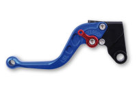 LSL Clutch lever Classic L66R, blue/red, short