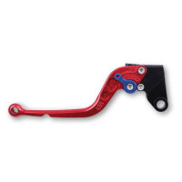 LSL Clutch lever Classic L71R, red/blue, long