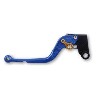 LSL Clutch lever Classic L72, blue/gold, long