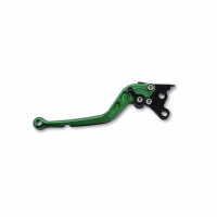 LSL Brake lever Classic R10, green/black, long